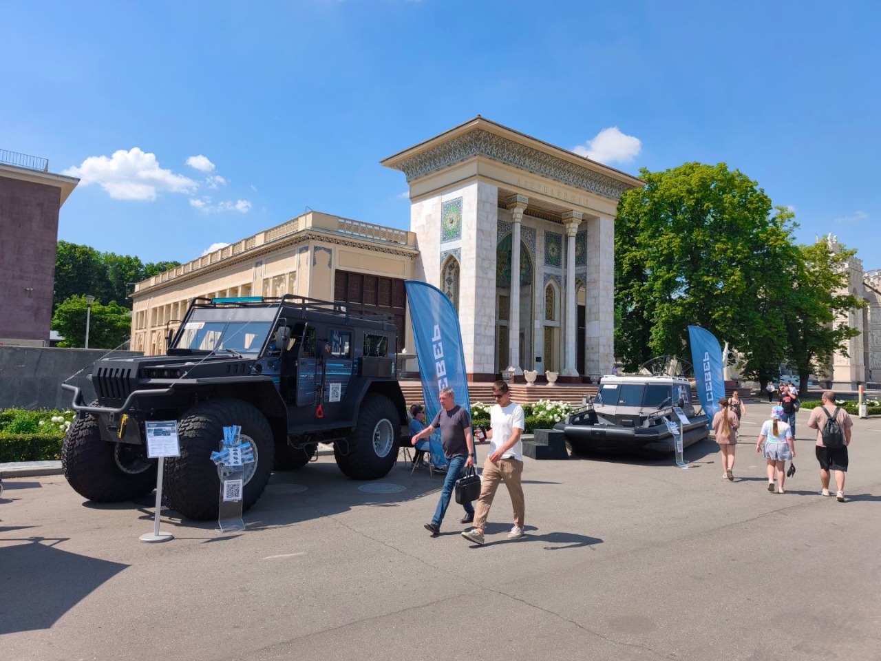 Компания «Север» на форуме «Путешествуй!»: техника для настоящих экспедиций