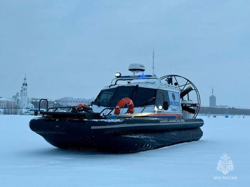 Иллюстрация «Север 650К»: новая аэролодка дежурит в Архангельской области